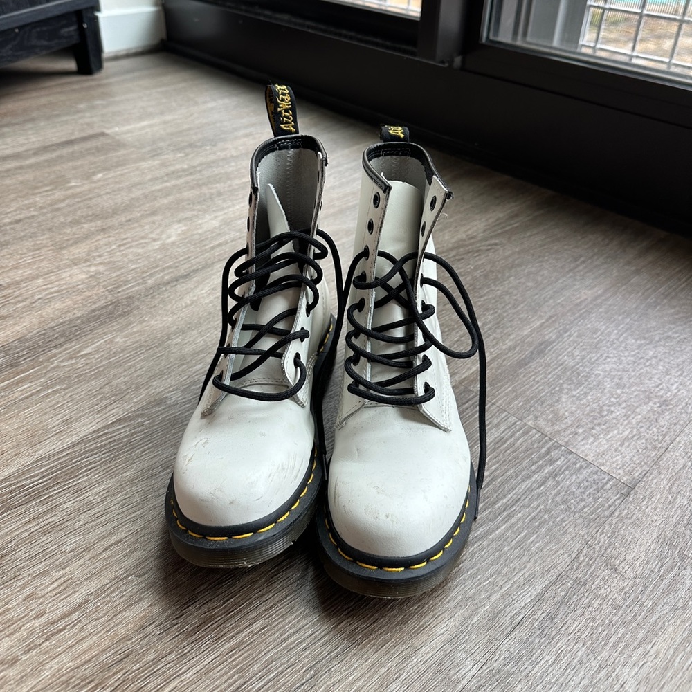 white doc martens